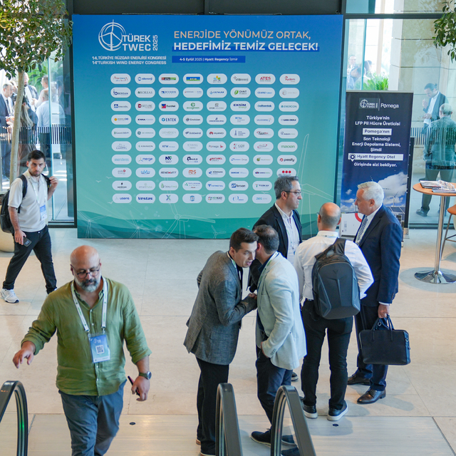 İzmir'de Türkiye Rüzgar Enerjisi Kongresi başladı