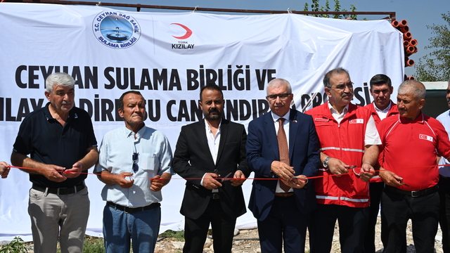 Kadirli'de ilçesinde "Tarımsal Su Canlandırma Projesi" başlatıldı