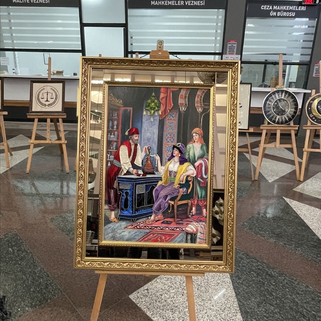 Bursa Adliyesi'nde "El Sanatları Sergisi" açıldı