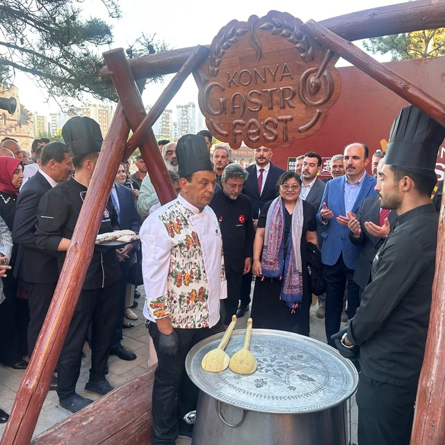 Konya GastroFest lezzet tutkunlarını ağırlamaya başladı