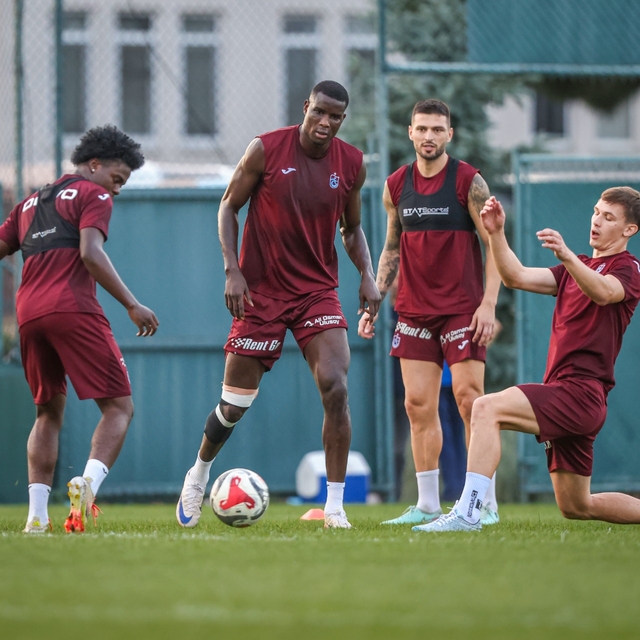 Trabzonspor'da Fenerbahçe maçı hazırlıkları start aldı