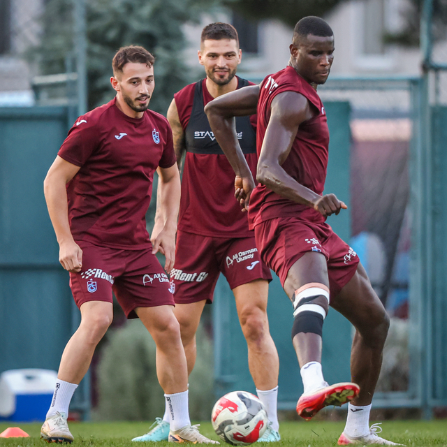 Trabzonspor, Fenerbahçe maçının hazırlıklarına başladı