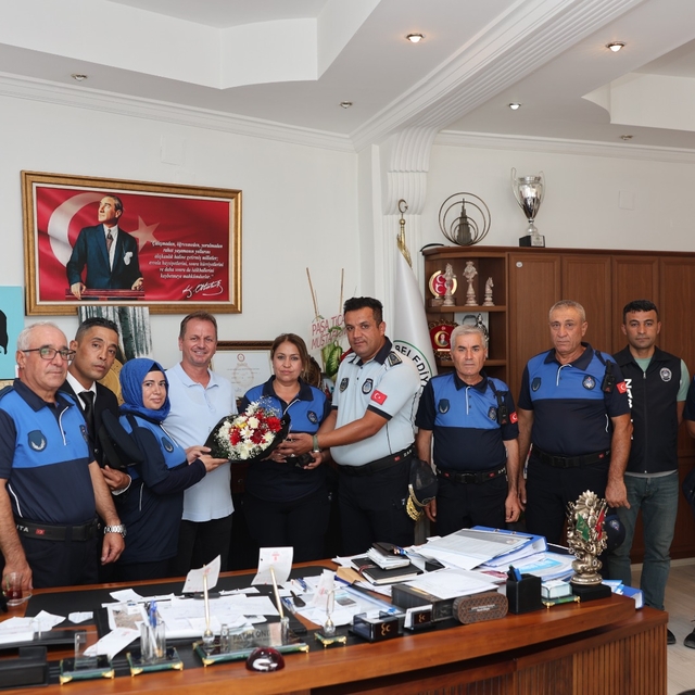 Gülnar'da Zabıta Haftası kutlandı