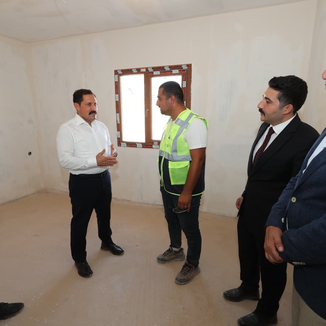 Hatay Yayladağı'nda kırsal afet konutlarının yapımı sürüyor