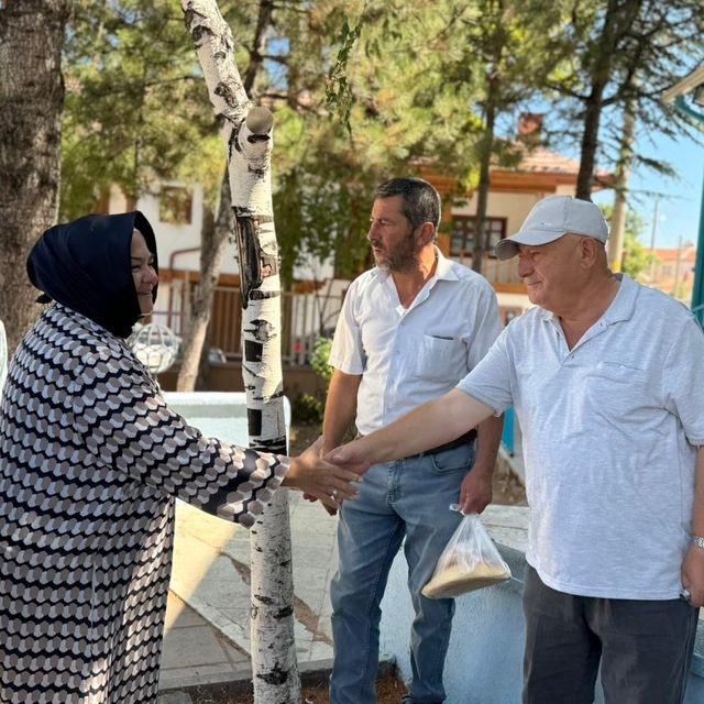 AK Parti Eskişehir Milletvekili Gürcan ilçe ziyaretleri gerçekleştirdi