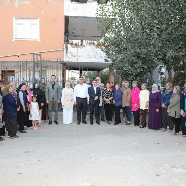 AK Parti Adana İl Başkanı Dağlı, İmamoğlu'nda ziyaretlerde bulundu