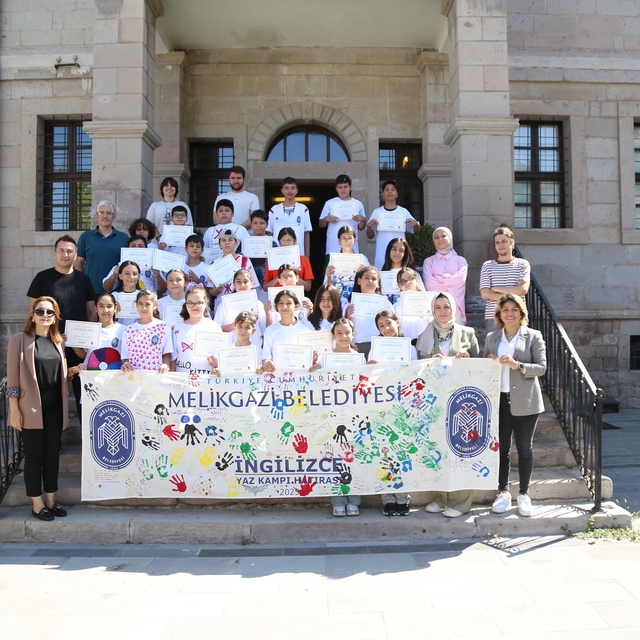 Gesi Kamp Merkezi'nde "İngilizce Yaz Kampı" sona erdi