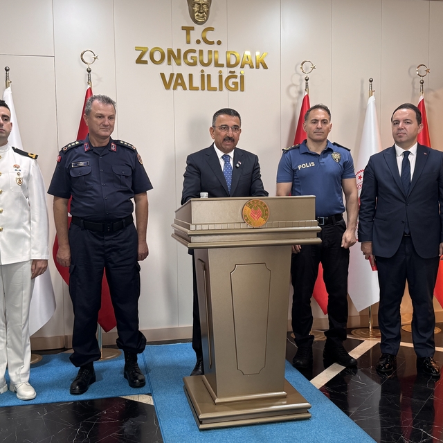 Zonguldak'ta genel asayiş ve güvenlik bilgilendirme toplantısı yapıldı