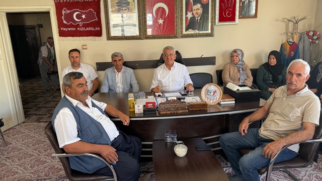 AK Parti İstanbul Milletvekili Yüce Çermik'i ziyaret etti