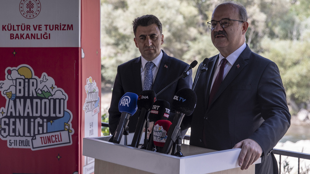 Tunceli'de konserden sinemaya birçok etkinliğin düzenleneceği şenlik başladı