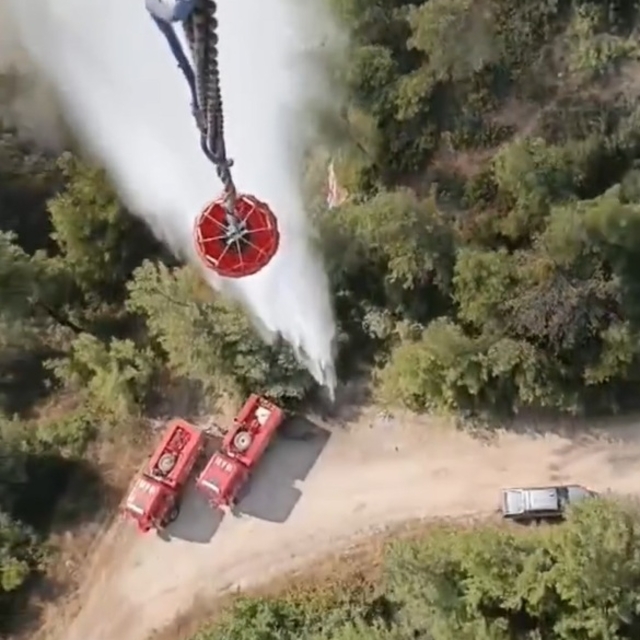 Bursa'da orman yangını (4)