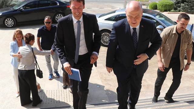 AB Türkiye Delegasyonu Başkanvekili Vılcınskas Denizli'ye geldi