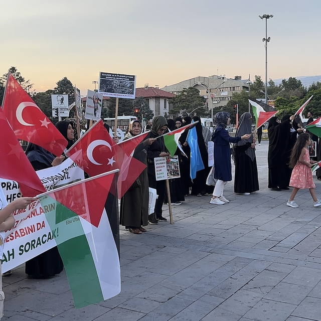 Erzincan'dan Filistin'e ve Küresel Sumud Filosu'na destek