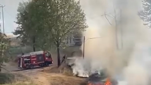 Bursa'daki ot yangını söndürüldü