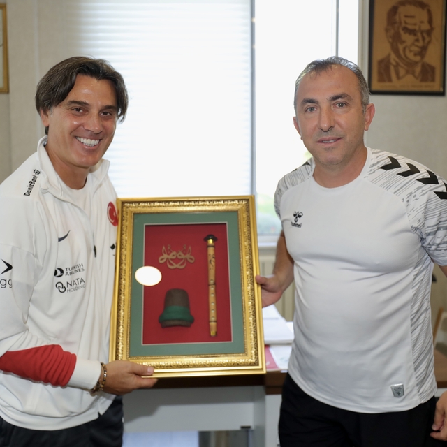 Konyaspor Teknik Direktörü Recep Uçar, A Milli Futbol Takımı'nı ağırladı