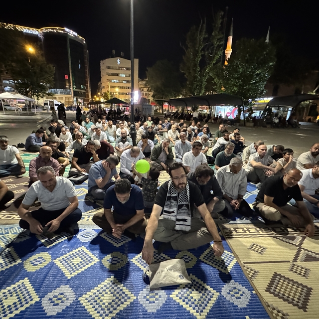 Elazığ'dan Filistin'e ve Küresel Sumud Filosu'na destek