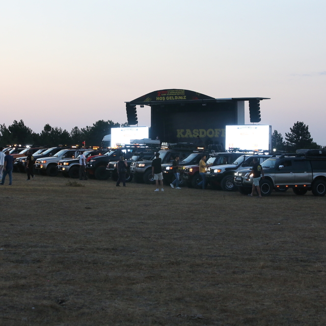Kastamonu'da Kamp ve Offroad Festivali başladı