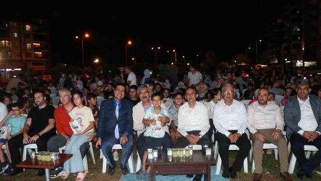 Kilis'te açık hava sineması etkinliği yapıldı