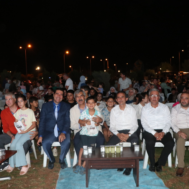 Kilis'te açık hava sineması etkinliği yapıldı