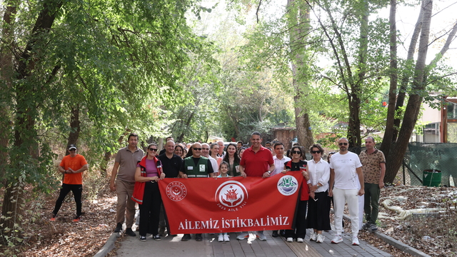 Edirne'de sağlıklı yaşama dikkat çekmek için yürüyüş düzenlendi