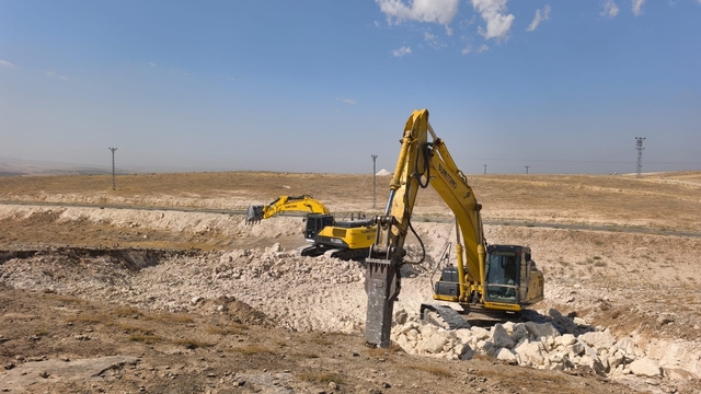 Batman Oymataş OSB'de altyapı çalışmaları başladı