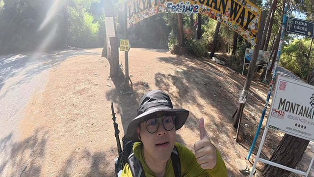 Likya Yolu'nda kaybolan Çinli turist için arama çalışması