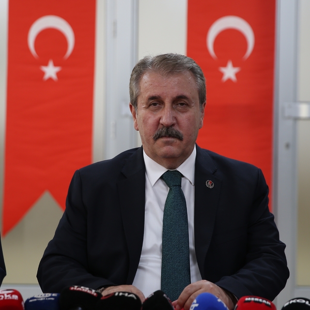 BBP Genel Başkanı Destici, Adıyaman'da gazetecilerle buluştu: