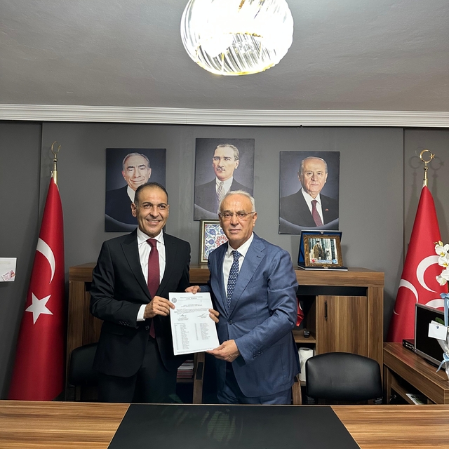 MHP Ceyhan İlçe Başkanlığına Semih Aksoy getirildi