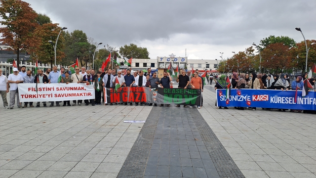 Sakarya'dan Filistin'e ve Küresel Sumud Filosu'na destek
