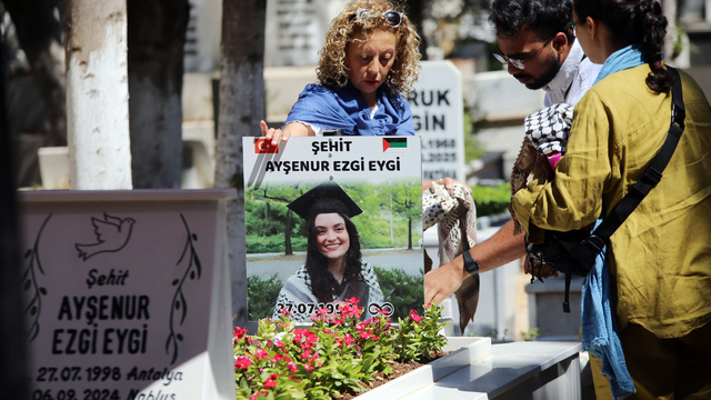 İsrail askerlerince katledilen Ayşenur Ezgi Eygi, vefatının 1. yılında anıldı