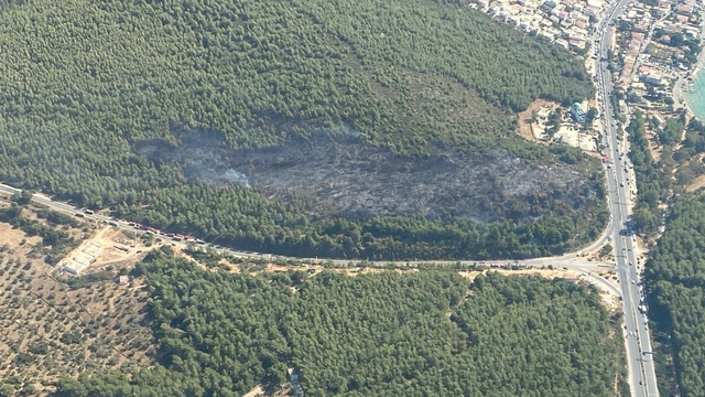 GÜNCELLEME - Bodrum'da çıkan orman yangını kontrol altına alındı