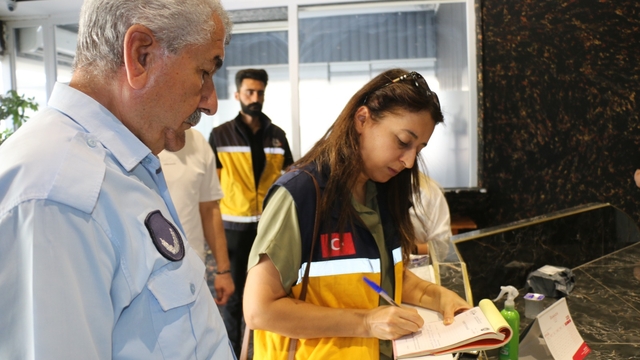 Batman'da tekstil fabrikalarında geri dönüşüm denetimi yapıldı