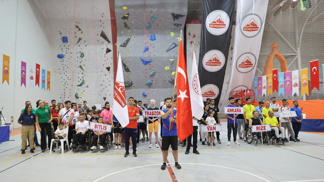 2. Para Tırmanış Türkiye Şampiyonası Nevşehir'de başladı