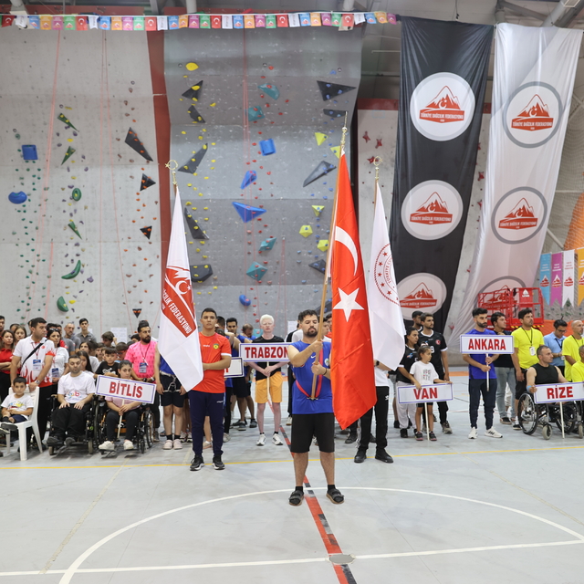 2. Para Tırmanış Türkiye Şampiyonası Nevşehir'de başladı