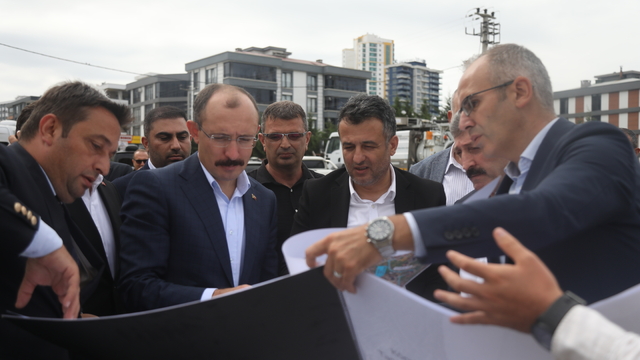 TBMM Plan ve Bütçe Komisyonu Başkanı Muş, Samsun'daki projeleri inceledi
