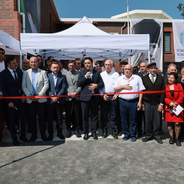 Tokat'ta yapımı tamamlanan cemevi hizmete açıldı