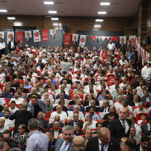 MHP'nin "Terörsüz Türkiye için Milli Birlik ve Dayanışma Buluşmaları" Van'd...