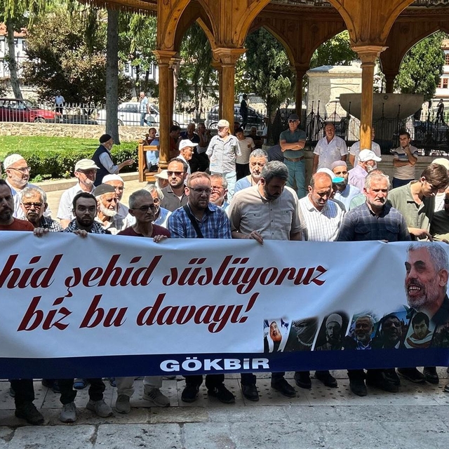 Amasya'dan Filistin'e ve Küresel Sumud Filosu'na destek