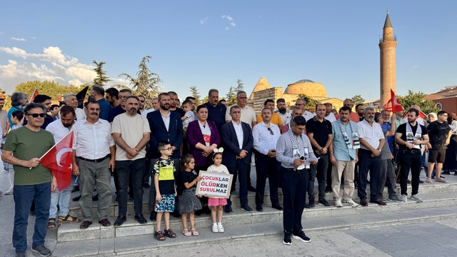 Kırşehir'den Filistin'e ve Küresel Sumud Filosu'na destek