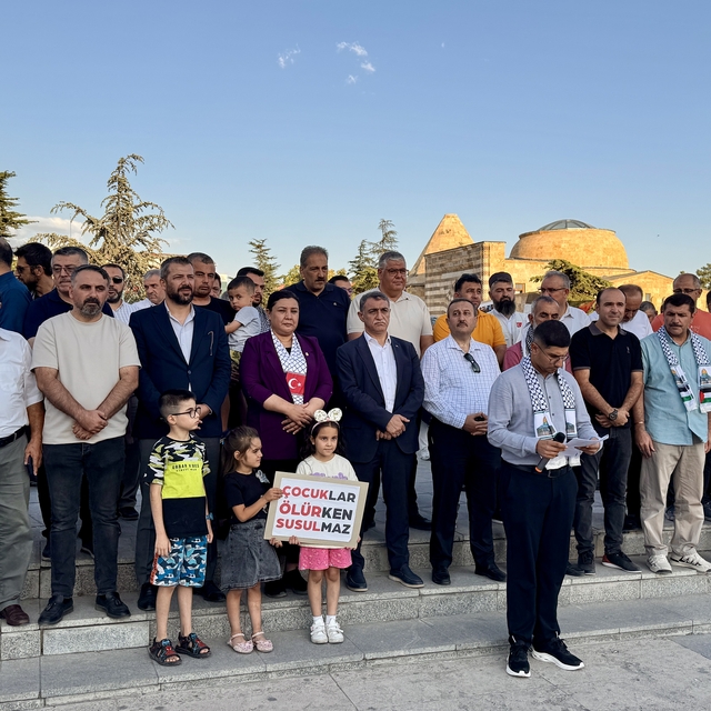 Kırşehir'den Filistin'e ve Küresel Sumud Filosu'na destek