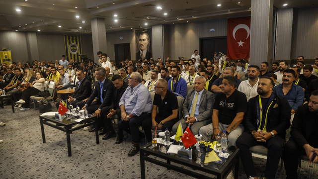 Fenerbahçe Kulübü Başkan Adayı Sadettin Saran, Mersin'de konuştu: