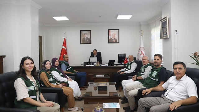 Yeşilay Edirne Şubesinden İl Sağlık Müdürlüğüne ziyaret