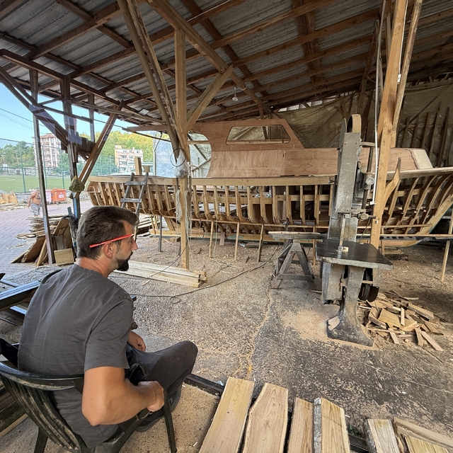 Osmanlı donanmasına gemi yapılan Kurucaşile'de, şimdi lüks yatlar üretiliyo...