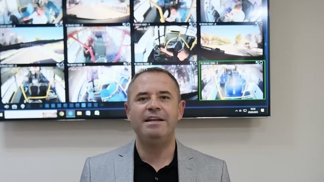 Kırklareli Belediye Başkanı Bulut, Toplu Taşıma Kontrol Merkezi'nde incelemede bulundu