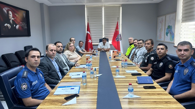 Edirne'de "Okul Güvenliği Toplantısı" gerçekleştirildi