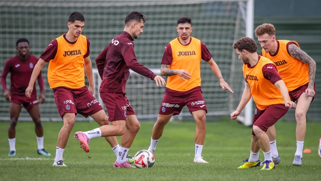 Trabzonspor, Fenerbahçe maçı hazırlıklarını sürdürdü