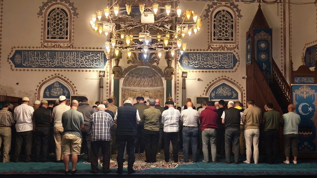 Kırklareli'nde İsrail'in saldırıları ve ablukasında bulunan Filistinliler için dua edildi