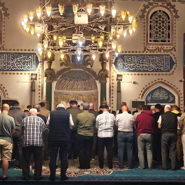 Kırklareli'nde İsrail'in saldırıları ve ablukasında bulunan Filistinliler i...