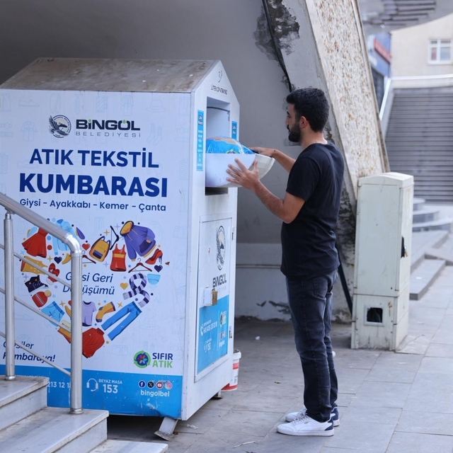 Bingöl'de yaklaşık 191 ton tekstil atığı yeniden ekonomiye kazandırıldı