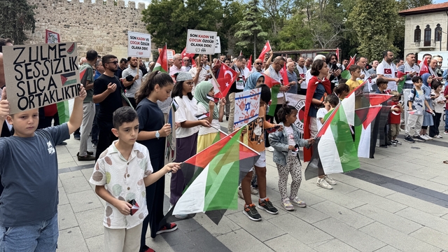 Sinop ve Tokat'ta, Filistin'e ve Küresel Sumud Filosu'na destek verildi